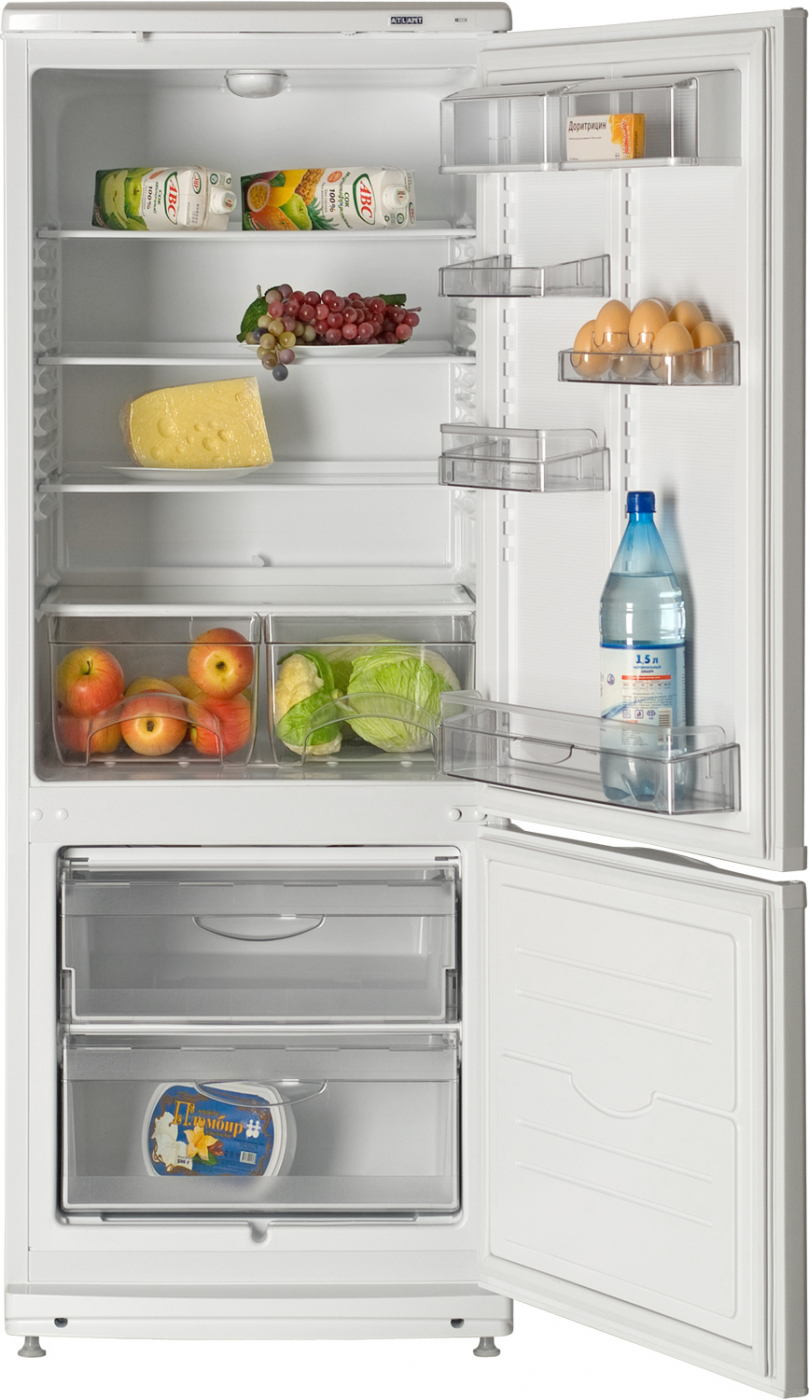 Frigider cu doua usi Atlant XM-4009-100 / 264 l / 157 cm / A / Alb photo 3