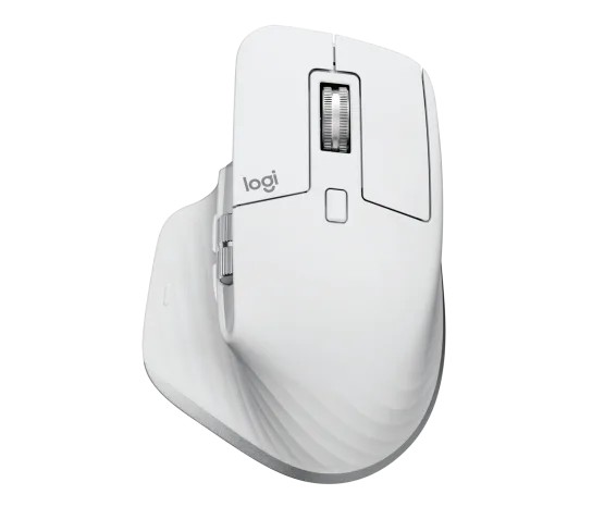 Mouse Wireless Logitech MX Master 3S Performance for Mac/ 2.4GHz and Bluetooth/ Pale Grey photo 1 Mouse Wireless Logitech MX Master 3S Performance for Mac/ 2.4GHz and Bluetooth/ Pale Grey photo 1