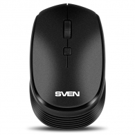 Mouse Wireless SVEN RX-210W / Optical / 1400dpi / Black thumbnav 1