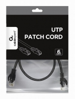 UTP Cat6 Patch cord, 0.25 m, Black thumbnav 2