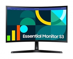 23.8” Monitor SAMSUNG Essential S3 S36GD/ Curved/ 100Hz/ Black thumbnav 1