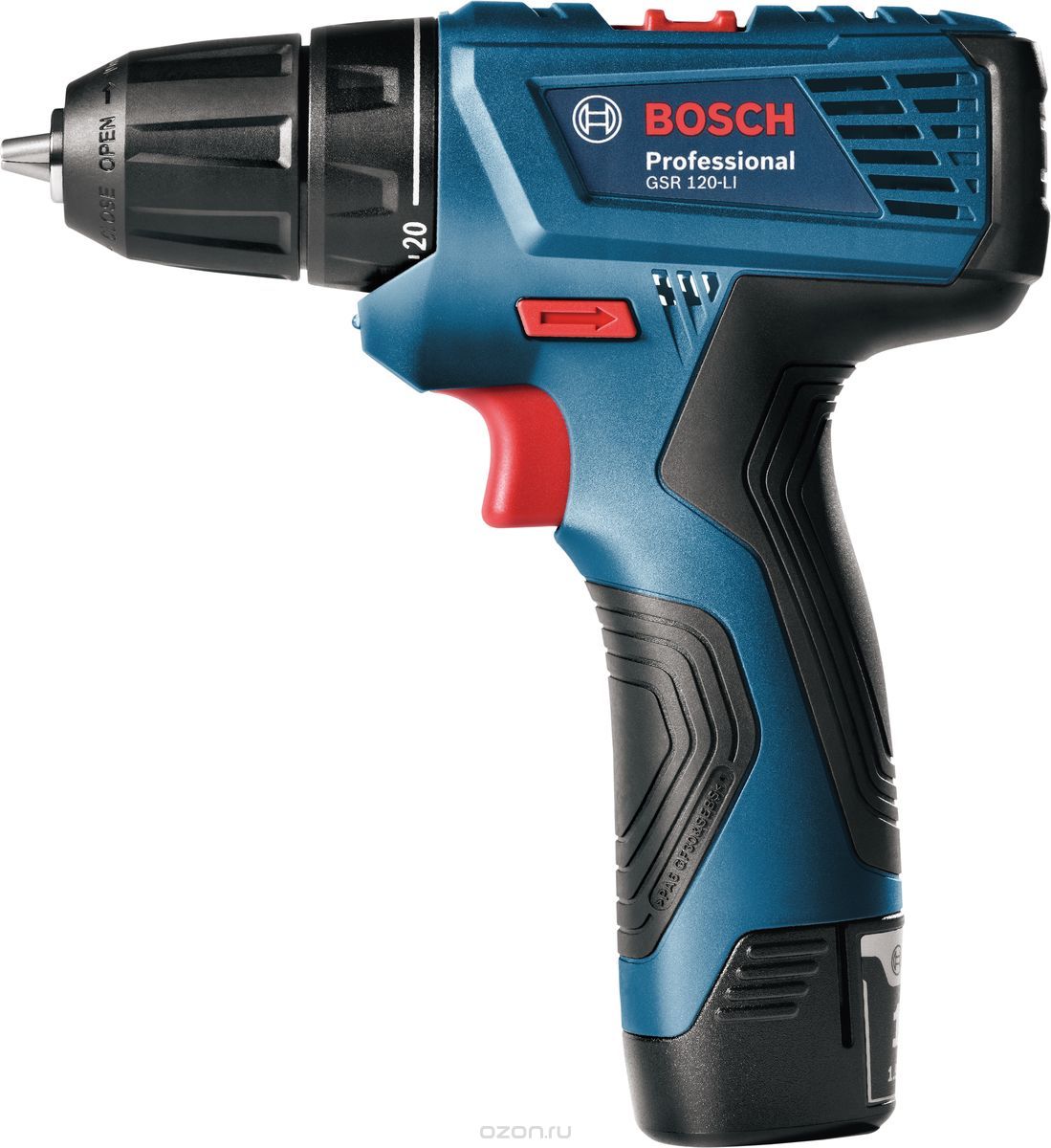 Аккумуляторный шуруповерт с литий-ионным аккумулятором Bosch GSR 120-LI (06019F7001) photo 1