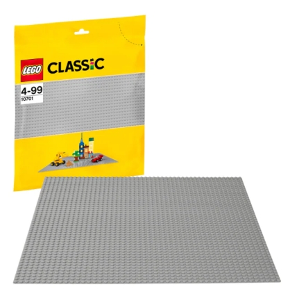 Constructor Lego Classic Gray Baseplate 10701 de la 4+ ani photo 3