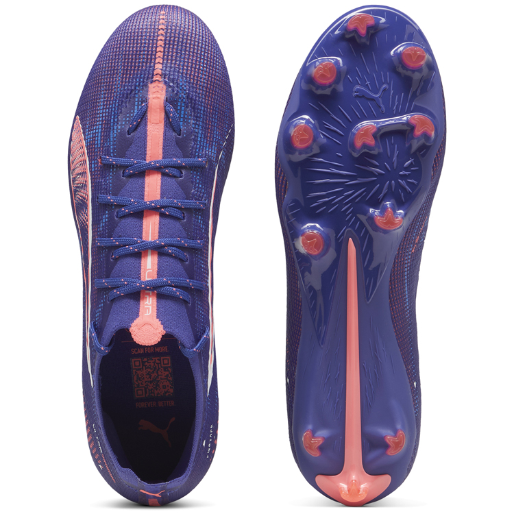 Бутсы Puma ULTRA 5 PRO FG/AG / Мужской / 40 / Фиолетовый photo 3