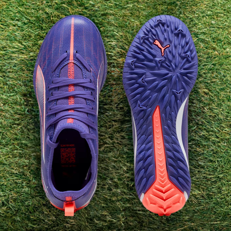 Бутсы Puma ULTRA 5 MATCH TT + Mid Jr / см / Синий photo 5