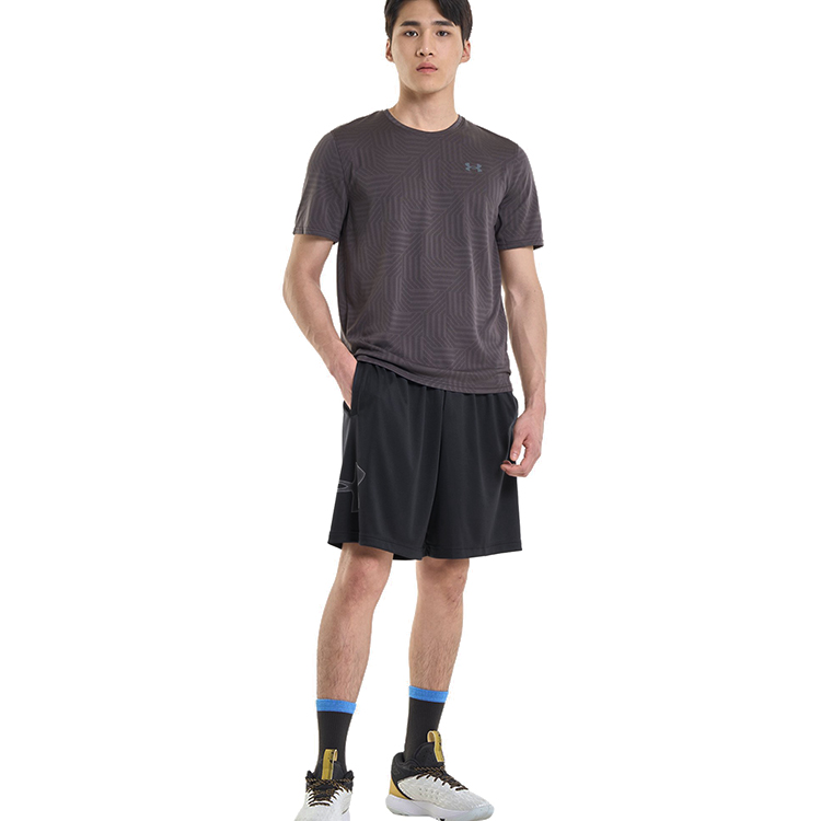 Sorti de bărbați Under Armour UA TECH GRAPHIC SHORT SM Negru photo 3