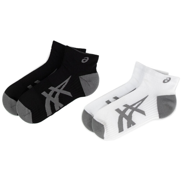 Sosete Unisex Asics 2PPK LIGHTWEIGHT SOCK REAL I    Negru-alb photo 3