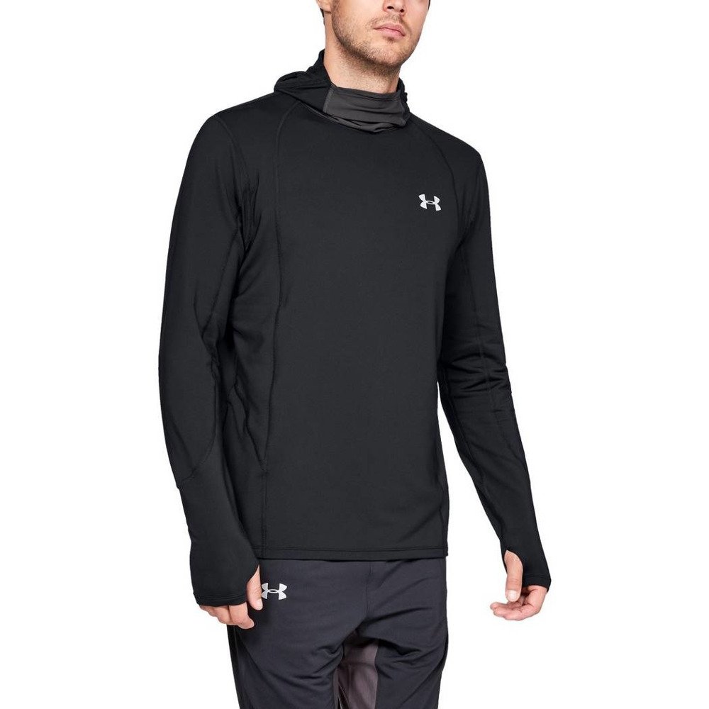Hanorac pt bărbați Under Armour REACTOR RUN BALACLAVA SM Negru photo 5