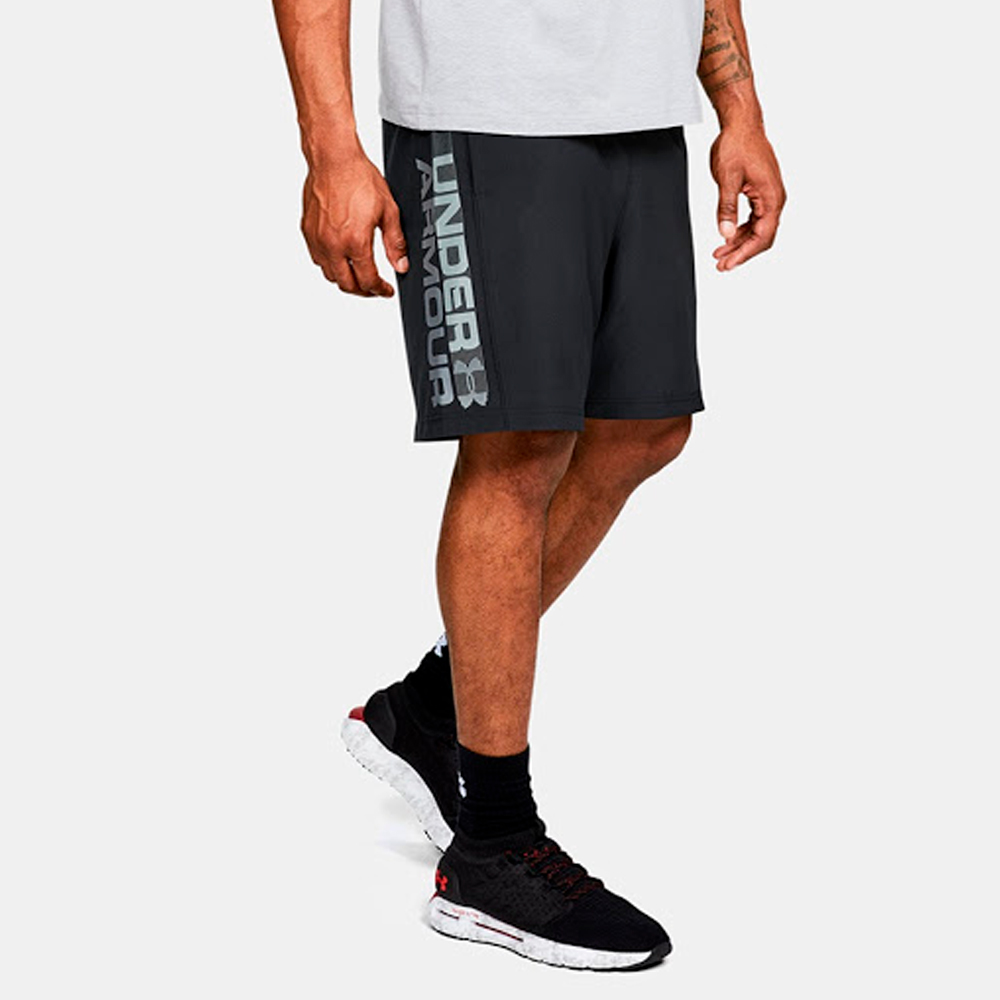 Шорты мужские Under Armour Woven Graphic Wordmark Short SM Черный photo 4