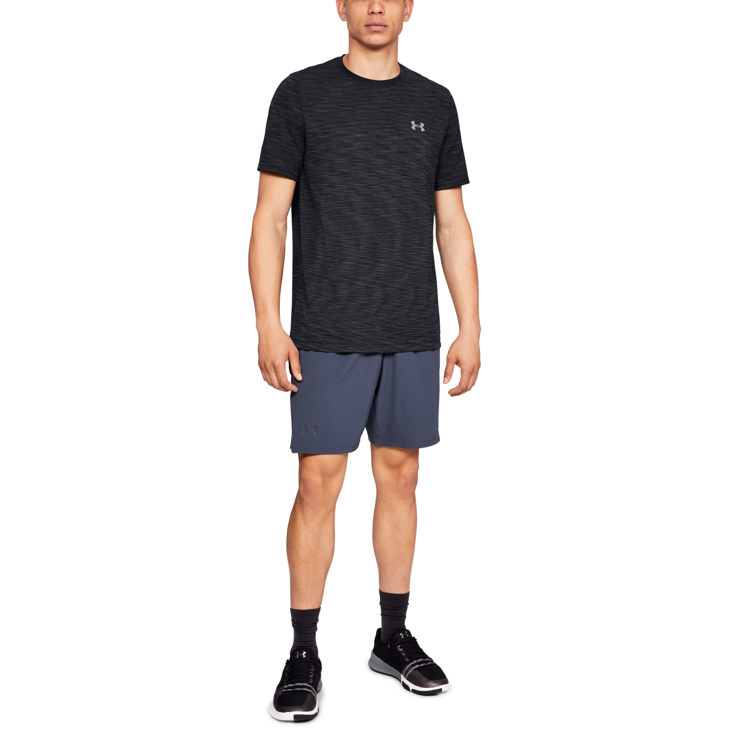 Футболка мужская Under Armour Vanish Seamless SS SM Черный photo 2