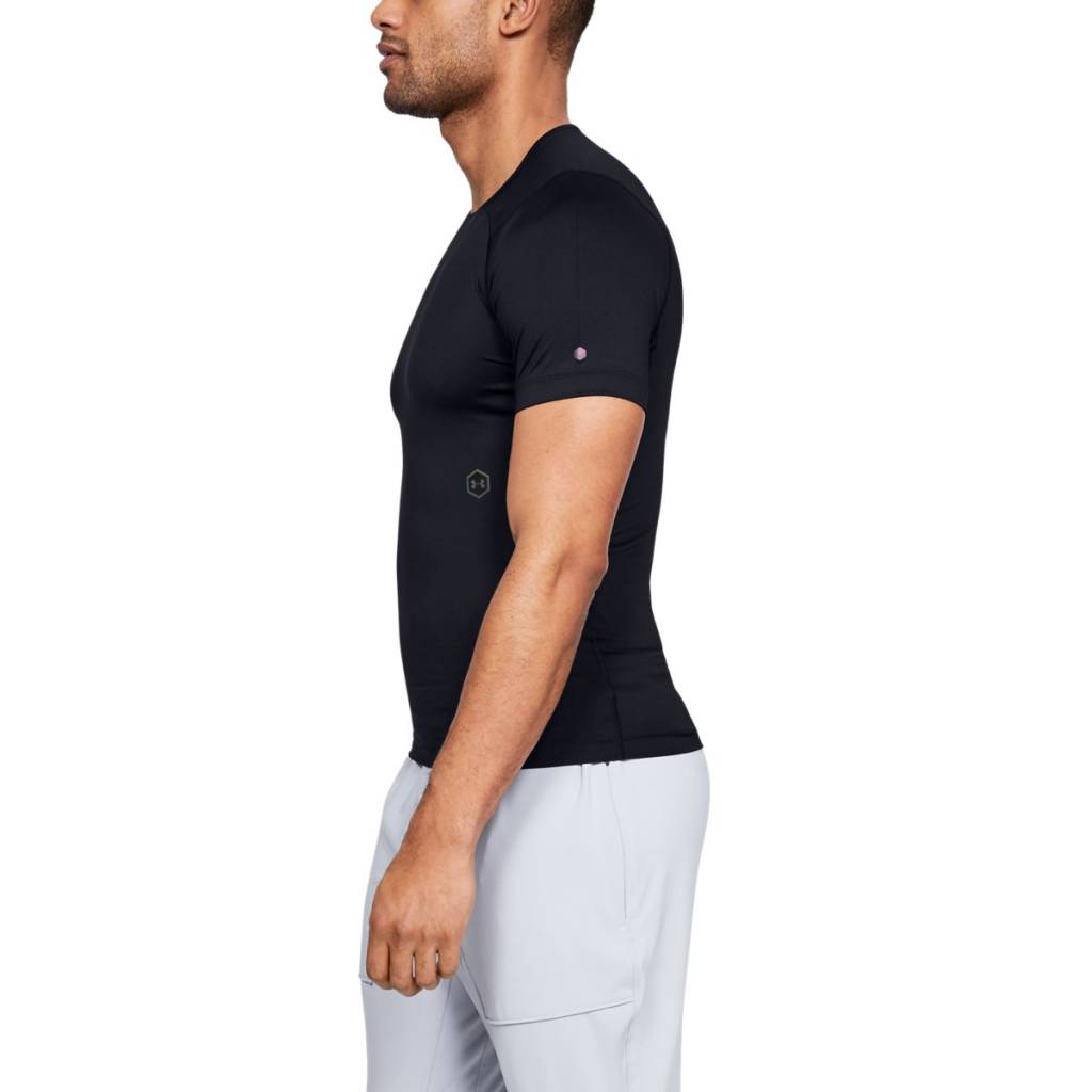 Tricou bărbătesc Under Armour UA Rush Compression SS SM Negru photo 3