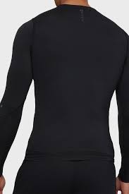 Tricou bărbătesc Under Armour UA Rush Compression LS SM Negru photo 2