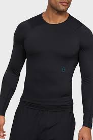 Tricou bărbătesc Under Armour UA Rush Compression LS SM Negru photo 3