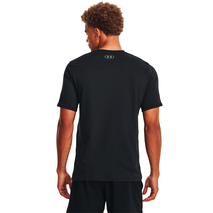 Tricou bărbătesc Under Armour UA M BOXED SPORTSTYLE SS S Negru photo 3