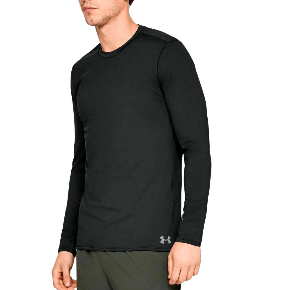Футболка мужская Under Armour CG FITTED CREW SM Черный photo 2