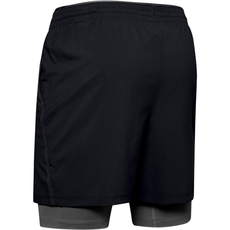 Sorti de bărbați Under Armour Qualifier 2-in-1 Short SM Negru photo 2