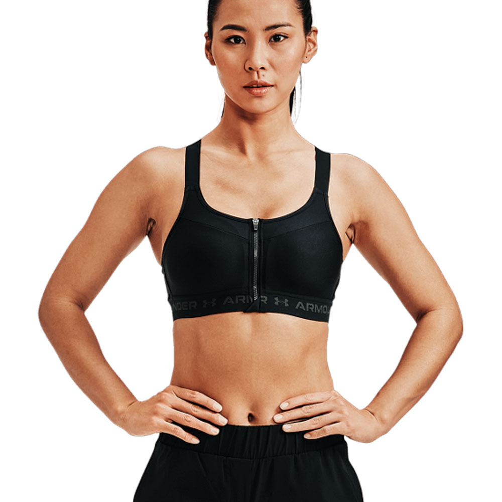 Bra sportive Under Armour High Crossback Bra ZP / Femei / 36C / Negru photo 2