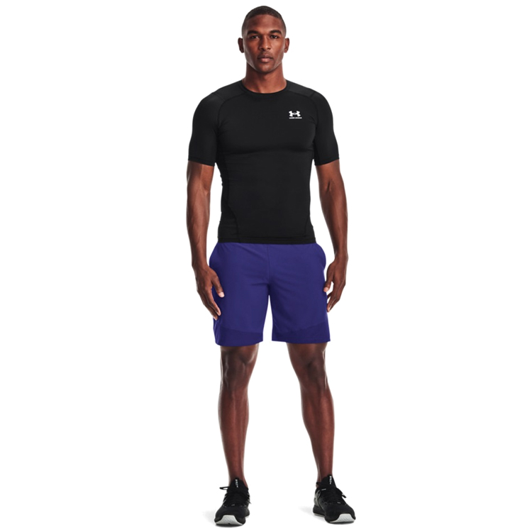 Tricou bărbătesc Under Armour UA HG Armour Comp SS L-T Negru photo 3