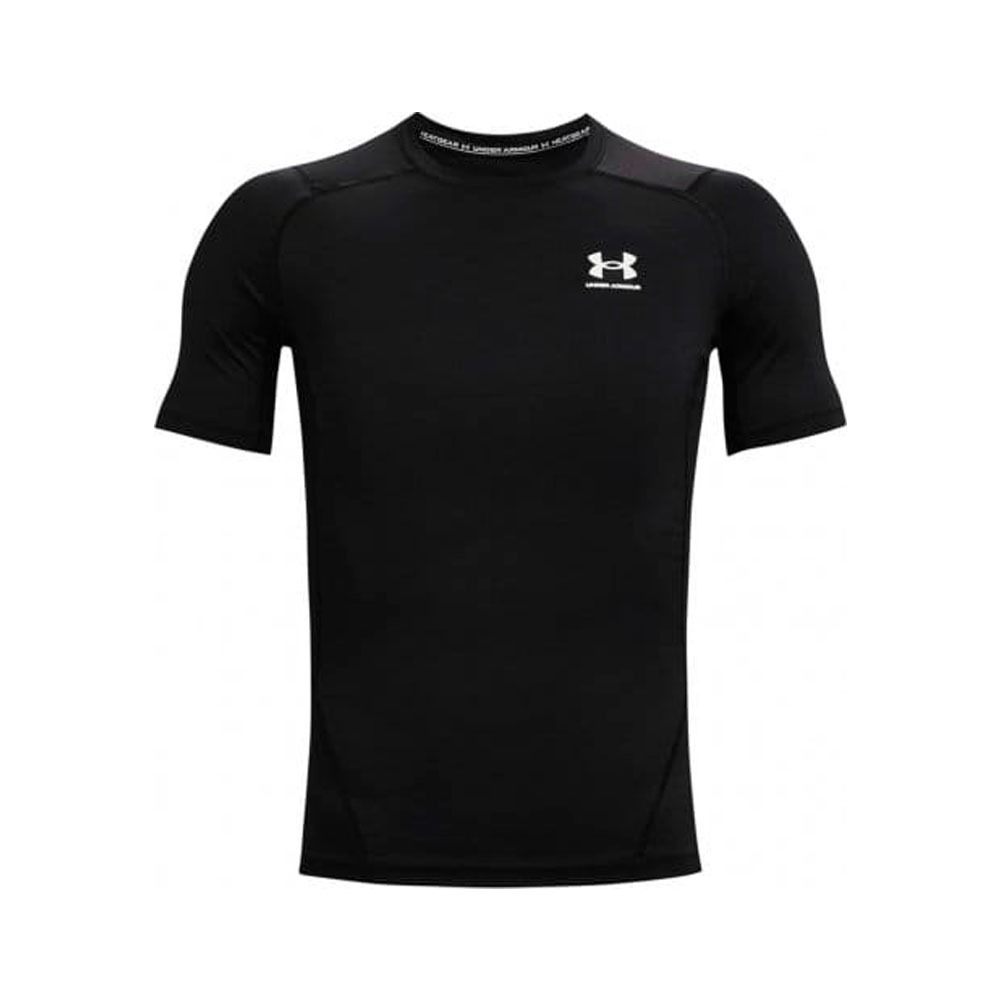 Tricou bărbătesc Under Armour UA HG Armour Comp SS L-T Negru photo 5