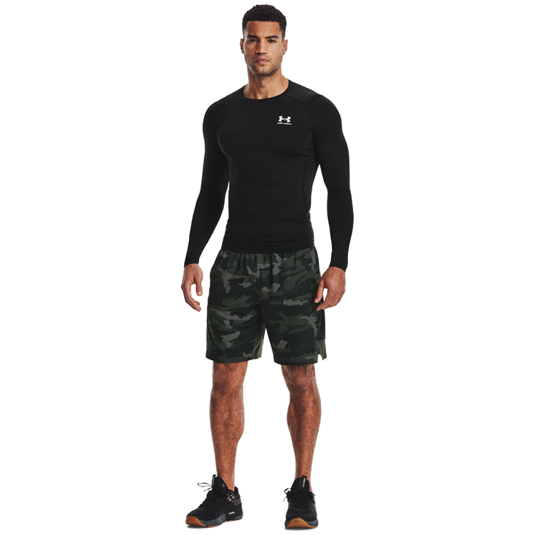 Hanorac pt bărbați Under Armour UA HG Armour Comp LS L Negru photo 2