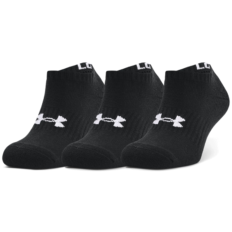 Носки Унисекс Under Armour UA Core No Show 3Pk L Черный photo 1 Носки Унисекс Under Armour UA Core No Show 3Pk L Черный photo 1