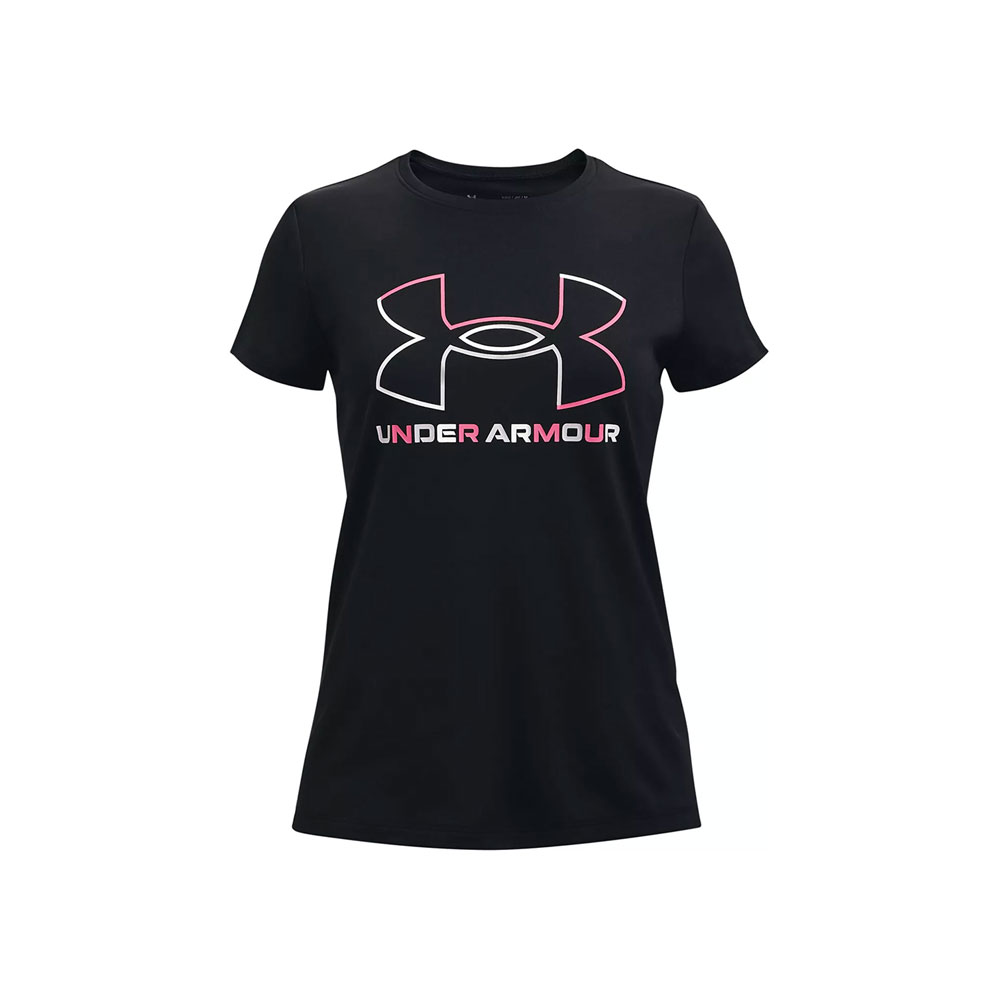 Tricou Under Armour Tech BL Solid Body SS / Femei / L / Negru photo 1 Tricou Under Armour Tech BL Solid Body SS / Femei / L / Negru photo 1