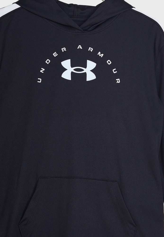 Hanorac Under Armour UA G TECH GRAPHIC LS HOODIE / Femei / L / Negru photo 3