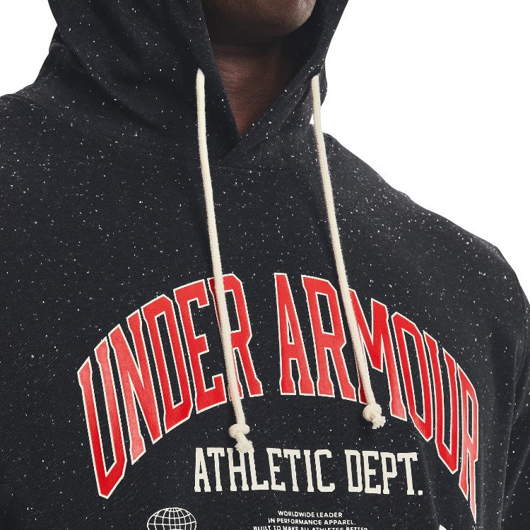 Hanorac pt bărbați Under Armour UA Rival Try Athlc Dept HD LG Negru photo 3