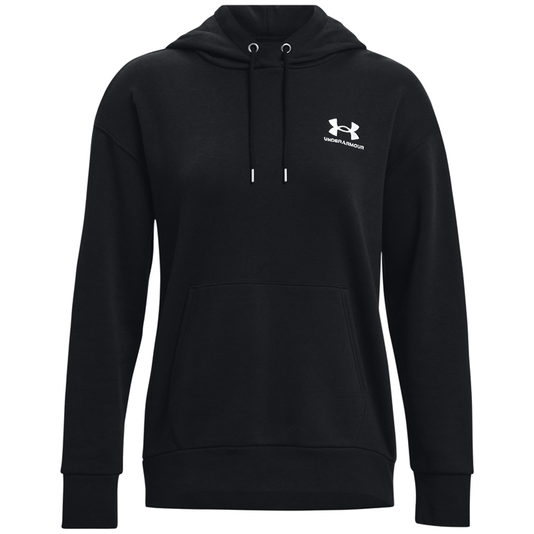 Hanorac Under Armour Essential Fleece Hoodie L Negru Femei photo 1