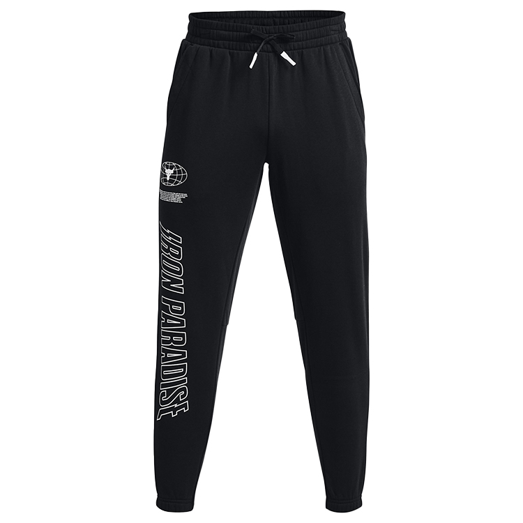 Брюки Under Armour UA Pjt Rck Rival Flc Jgr 2XL Черный Мужской photo 1