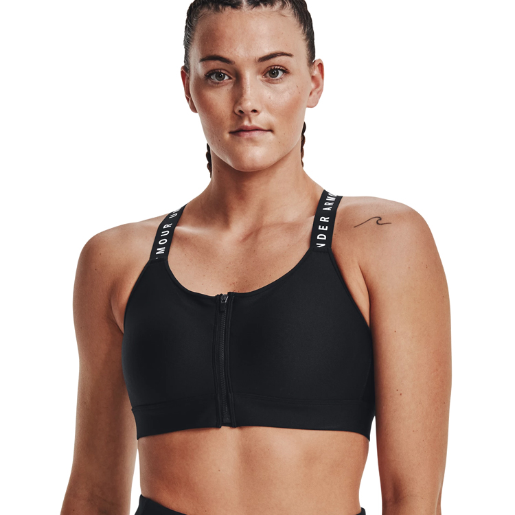 Bra sportive Under Armour UA Infinity High Bra Zip / Femei / M / Negru photo 2