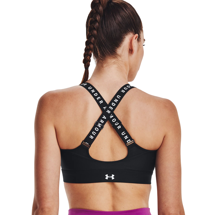 Bra sportive Under Armour UA Infinity High Bra Zip / Femei / M / Negru photo 5
