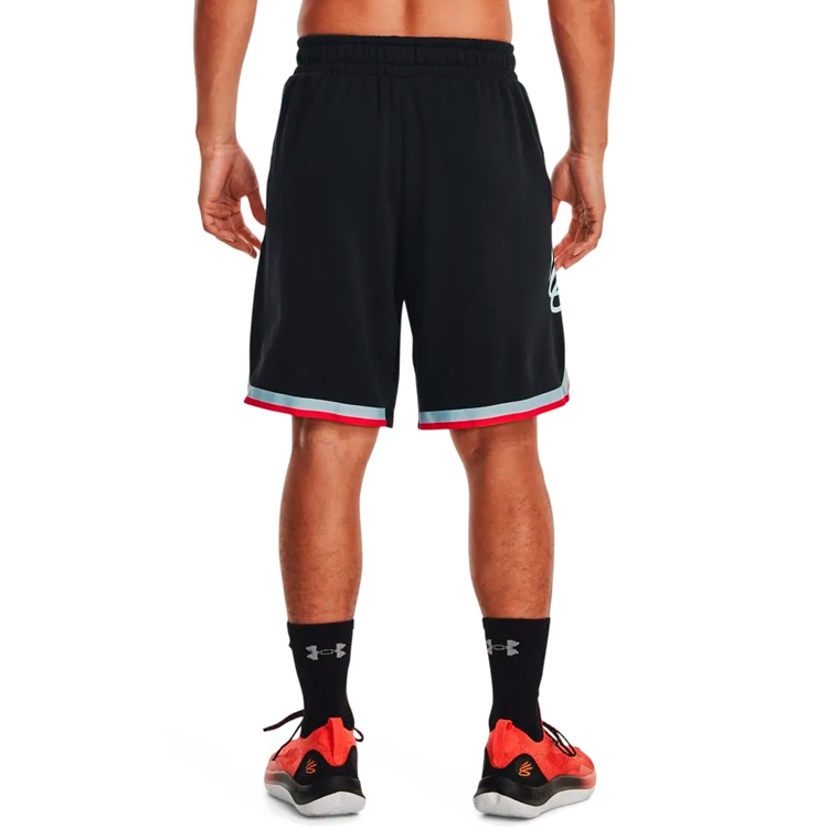 Sorti de bărbați Under Armour Curry Fleece 9 Short L Negru photo 4