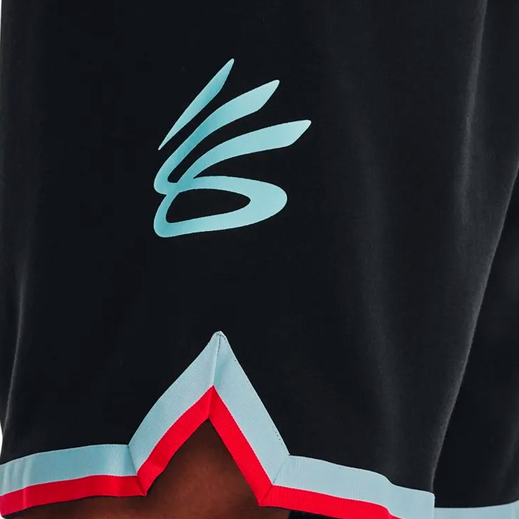 Sorti de bărbați Under Armour Curry Fleece 9 Short L Negru photo 5