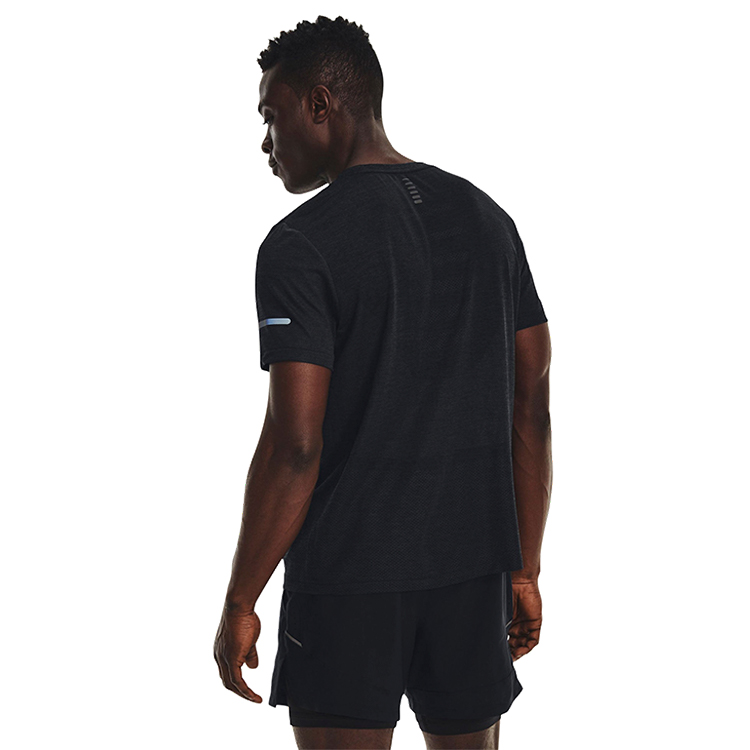 Tricou bărbătesc Under Armour UA SEAMLESS STRIDE SS L Negru photo 2