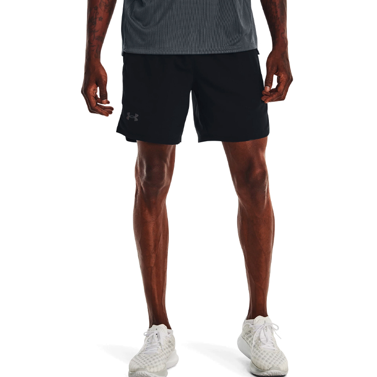 Sorti de bărbați Under Armour UA M LAUNCH 7 GRAPHIC SHORT L Negru photo 2