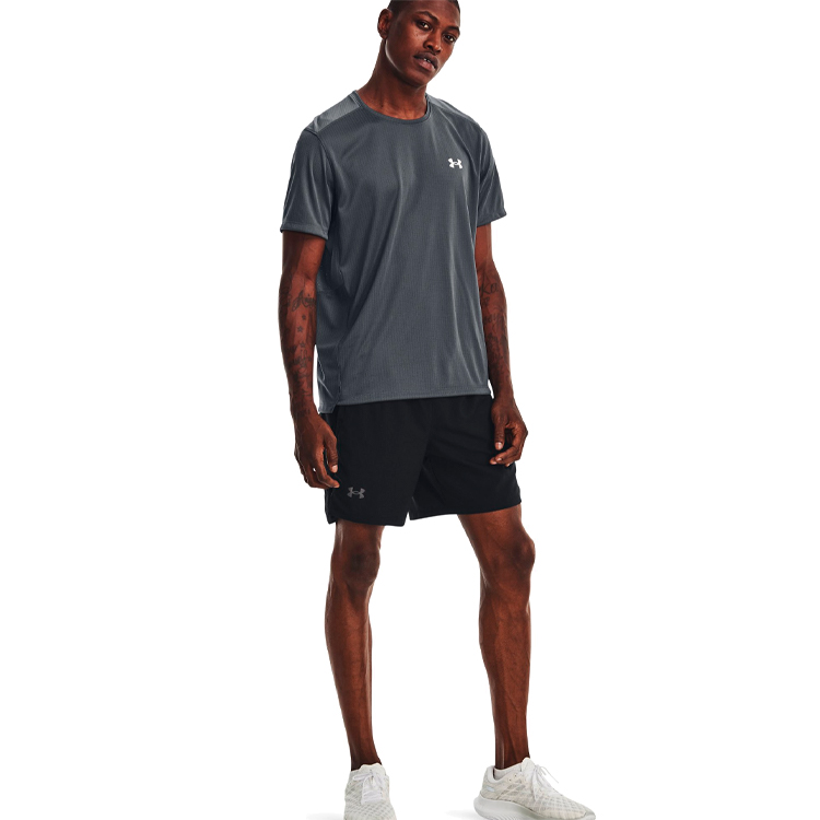 Sorti de bărbați Under Armour UA M LAUNCH 7 GRAPHIC SHORT L Negru photo 3
