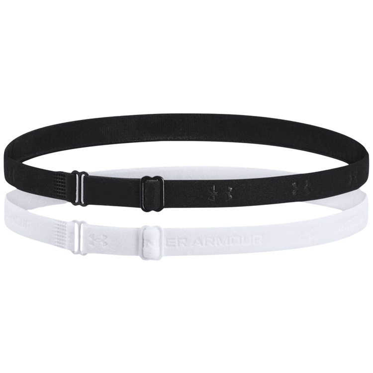 Banderolele  Under Armour Ws Adjustable Mini Bands/1376723-001/Alb-Negru photo 2