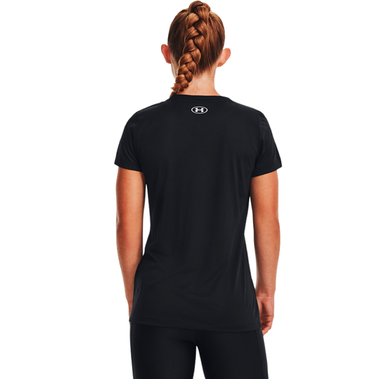 Футболка Under Armour UA Tech Solid Script SSC / Женский / XXL / Черный photo 3