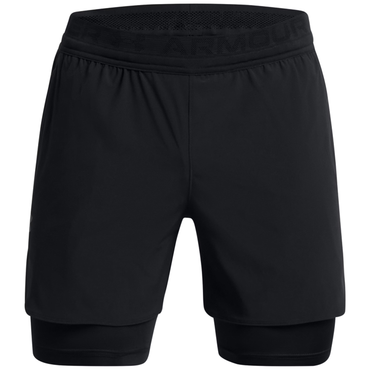 Шорты Under Armour UA Peak Woven 2in1 Sts photo Шорты Under Armour UA Peak Woven 2in1 Sts photo