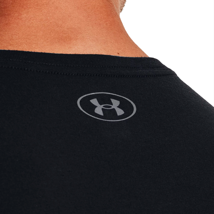 Tricou bărbătesc Under Armour BIG LOGO FILL SS L Negru photo 5