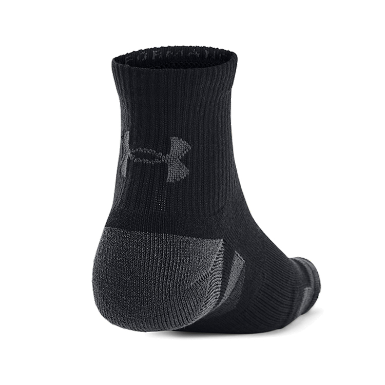 Sosete Unisex Under Armour UA Performance Tech 3pk Qtr L Negru photo 2