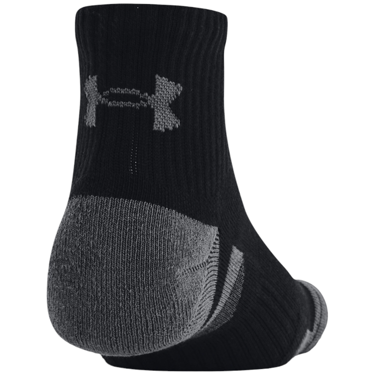 Носки Унисекс Under Armour UA Performance Cotton 3p Qtr L Черный photo 2