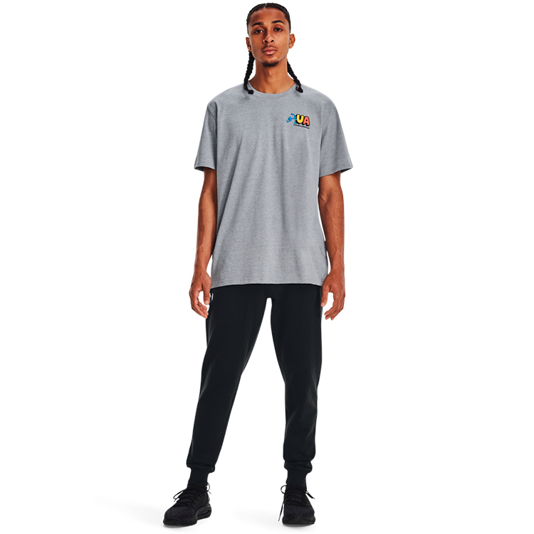 Брюки Under Armour UA Rival Fleece Joggers S Черный Мужской photo 4