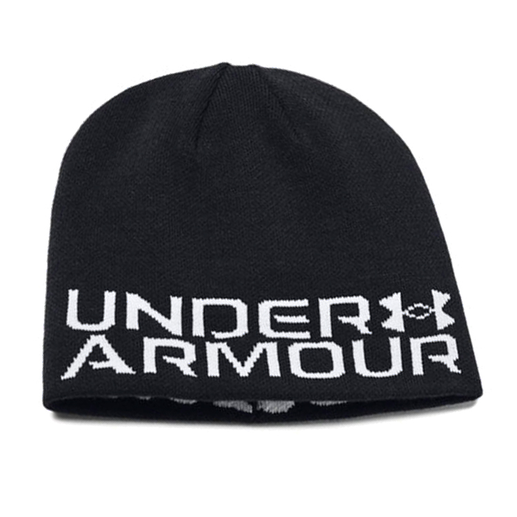 Caciula Under Armour Boys Reversible Halftime Beanie OSFM Negru photo 2