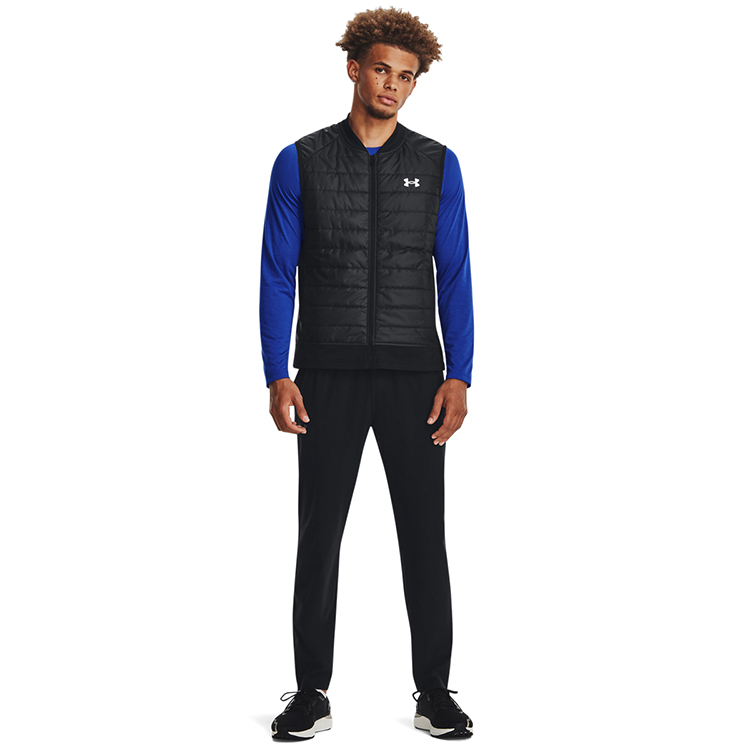 Gilet pt bărbați Under Armour UA Launch Insulated Vest L Negru photo 3