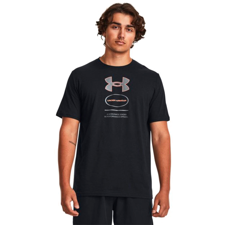 Футболка мужская Under Armour UA M BRANDED GEL STACK SS 3XL Черный photo 4