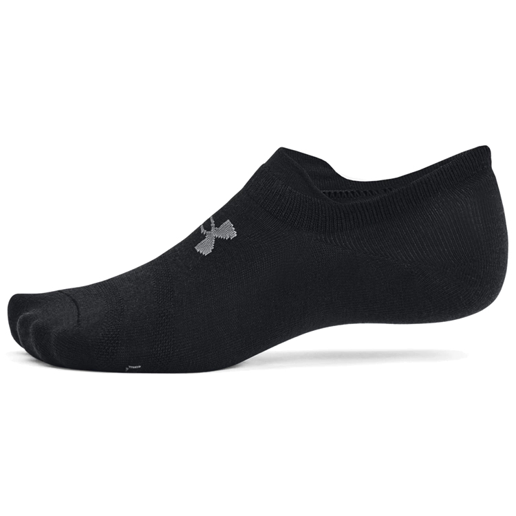 Носки Унисекс Under Armour UA Essential UltraLowTab 3pk L Черный photo 2