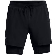Sorti Under Armour UA LAUNCH 5 2-IN-1 SHORTS thumbnav 1