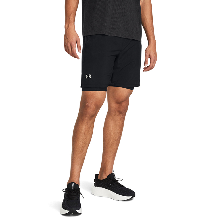 Sorti de bărbați Under Armour UA LAUNCH 5 2-IN-1 SHORTS L Negru photo 1 Sorti de bărbați Under Armour UA LAUNCH 5 2-IN-1 SHORTS L Negru photo 1